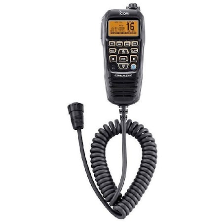 Icom Commandmic Iv Complete Remote-Control Option, Backlit Lcd, In Black ICOHM195B